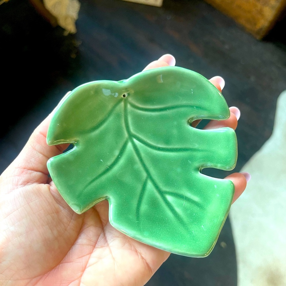 Monstera Leaf Stick Incense Holder